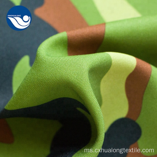 Digital Print Green And Black Mini Matt Fabric